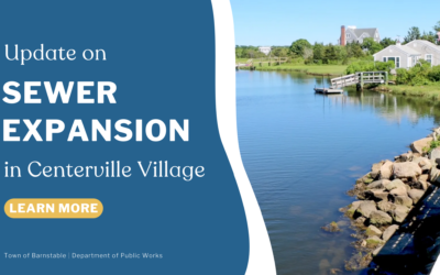 Update on Sewer Expansion in Centerville Village